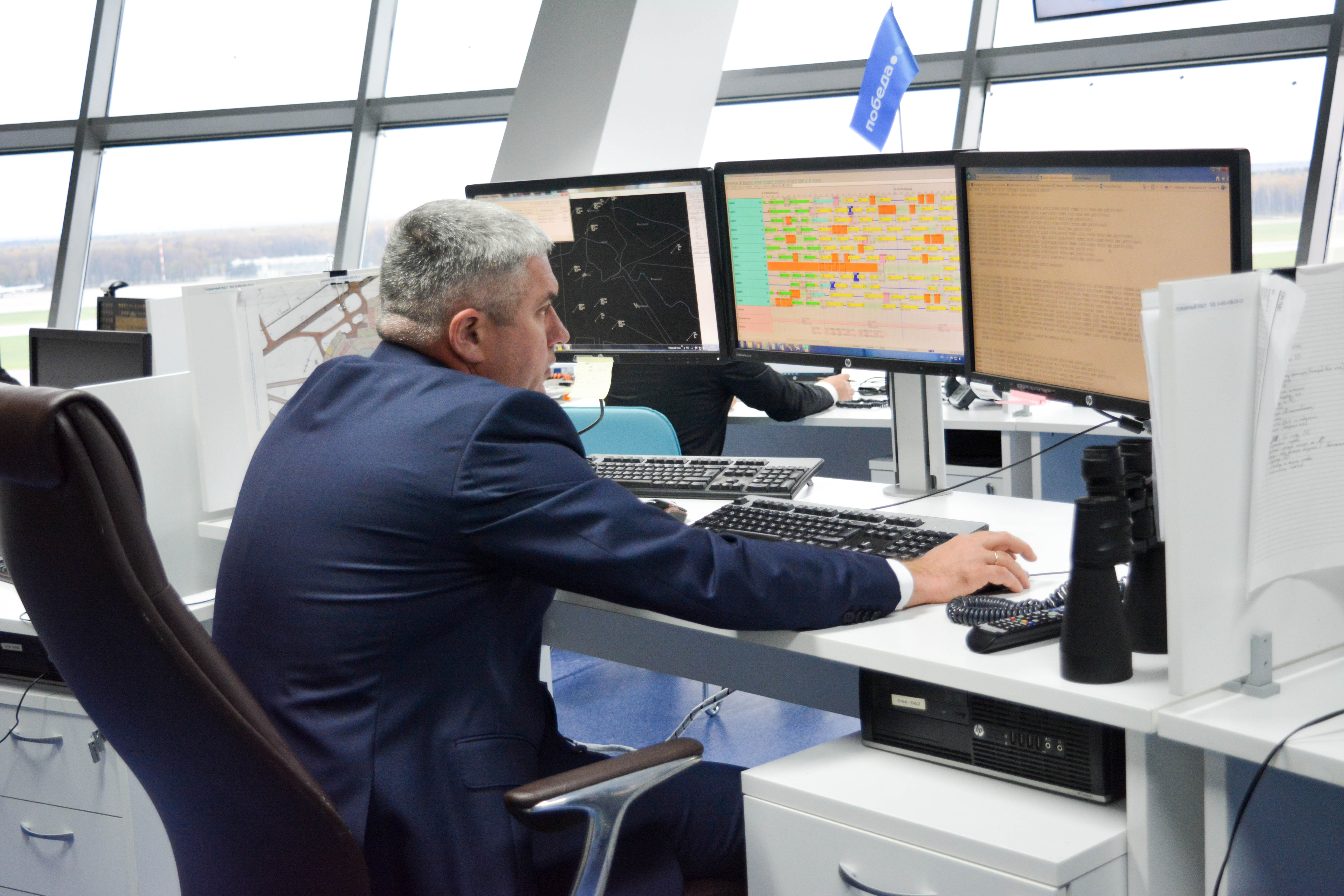 В аэропорту Внуково открылся Центр управления полетами авиакомпании «Победа» | Международный аэропорт Внуково