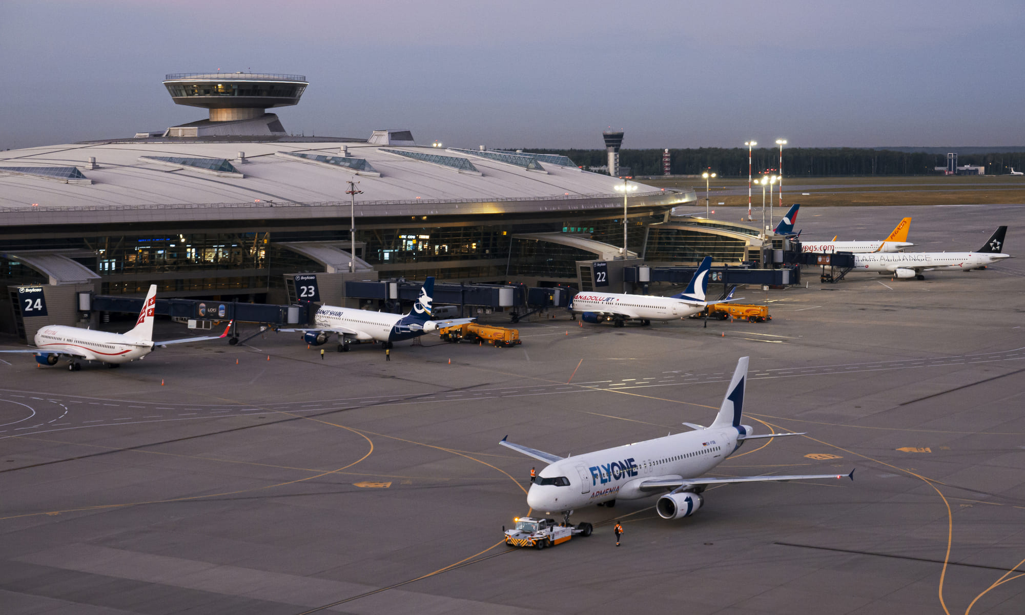 Международный аэропорт Внуково перешел на осенне-зимнее расписание