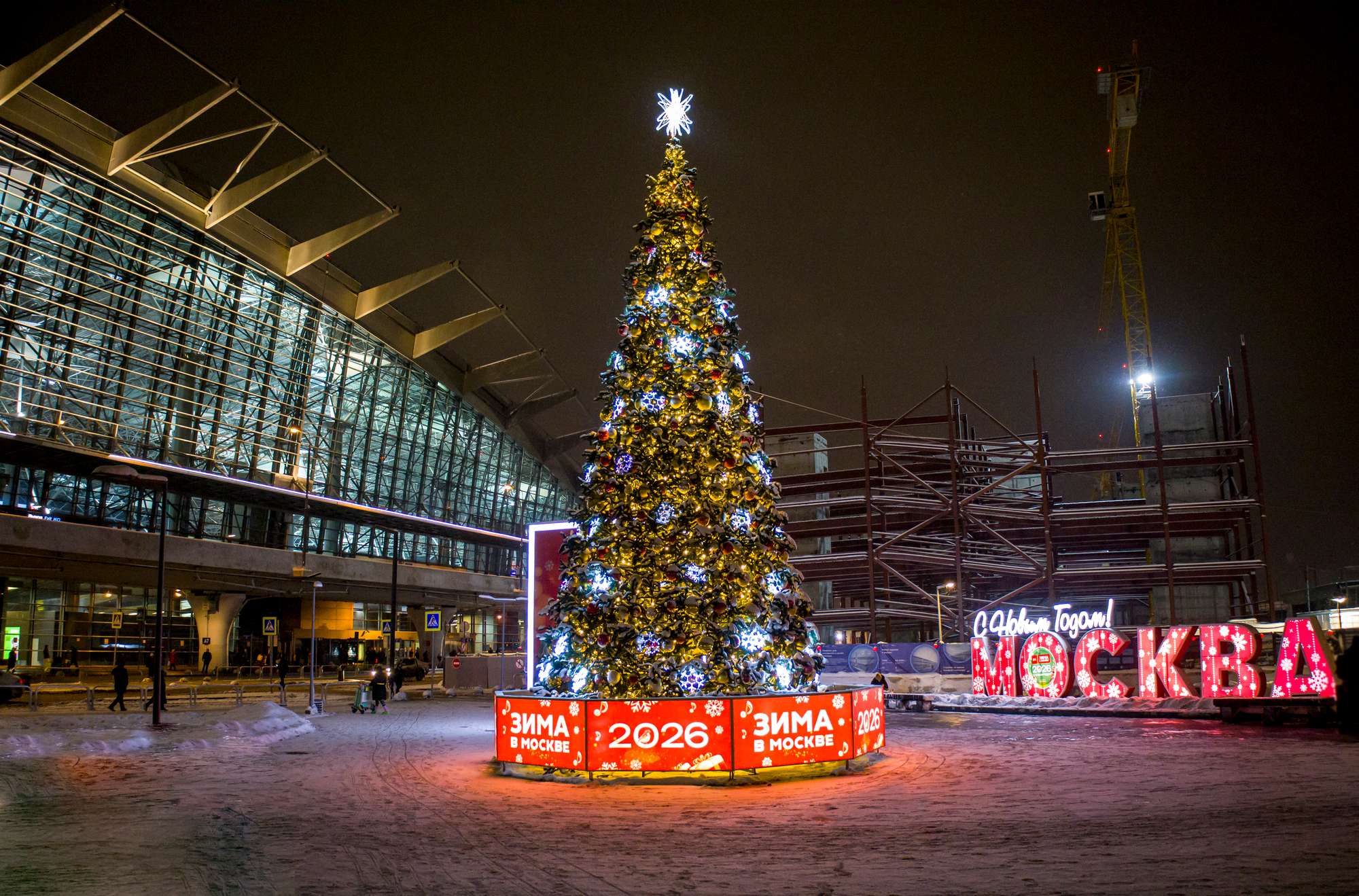 Поздравление Председателя Совета директоров АО «Международный аэропорт «Внуково» В.А. Ванцева с Новым 2026 Годом