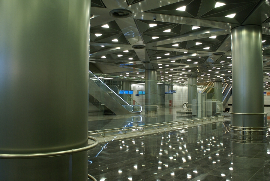 Строительство терминала А | Международный аэропорт Внуково